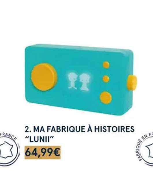 Ma Fabrique à Histoires "lunii"