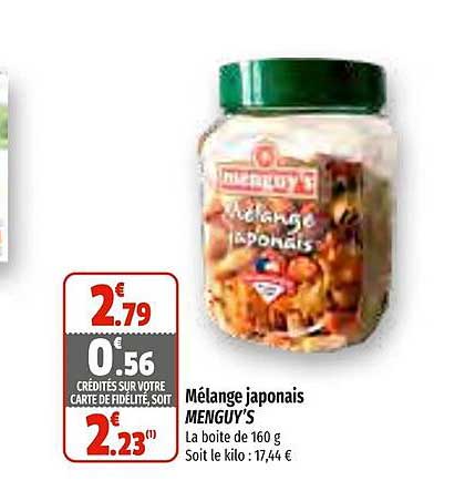 Mélange Japonais Menguy's