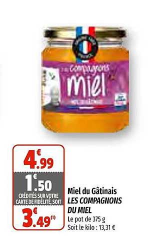 miel du gâtinais les compagnons du miel