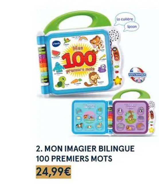 mon imagier bilingue 100 premiers mots