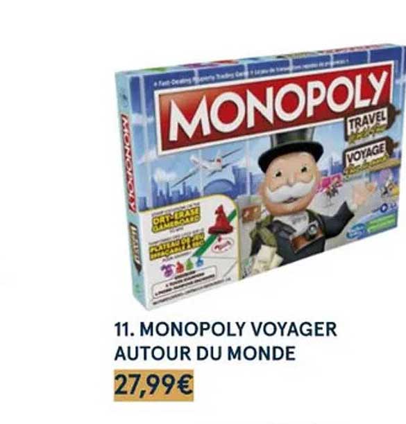 monopoly voyager autour du monde