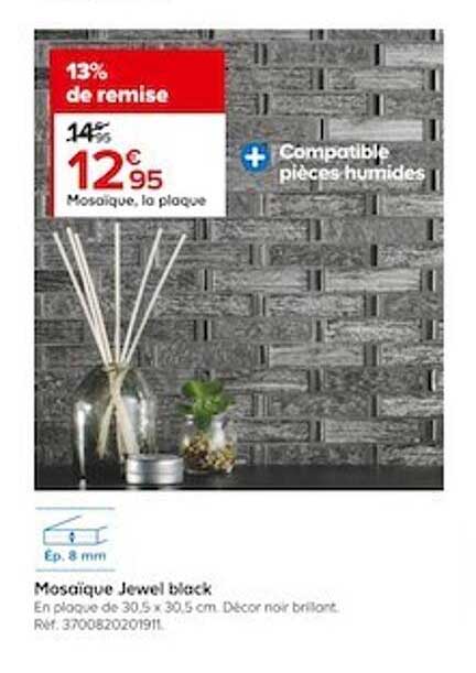 mosaïque jewel black
