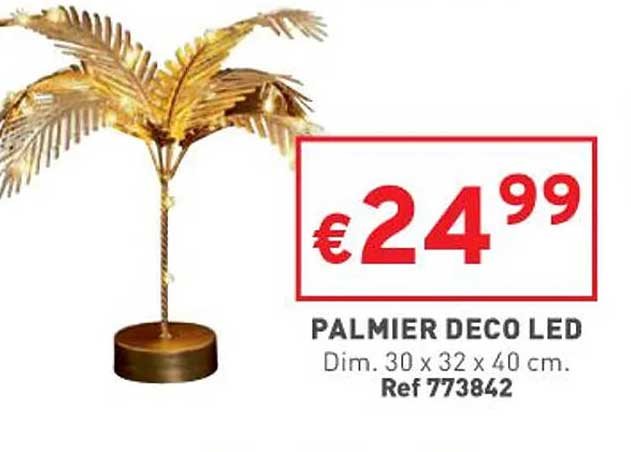 Palmier Déco Led