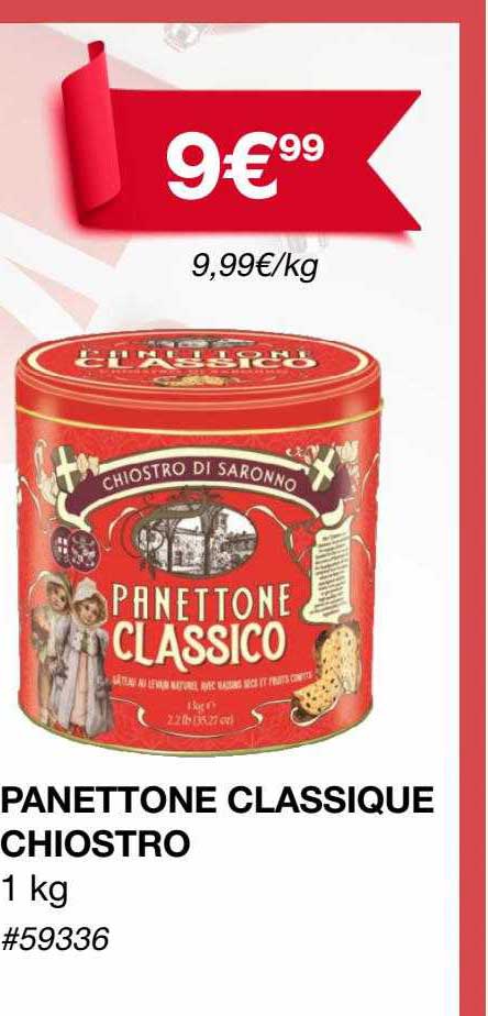 panettone classique chiostro
