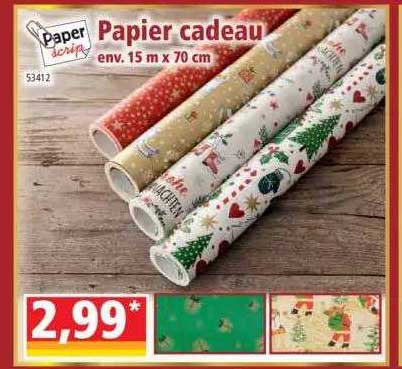 Papier Cadeau Papre Scrip