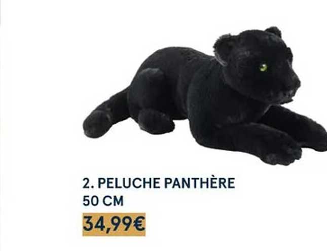 peluche panthère 50 cm