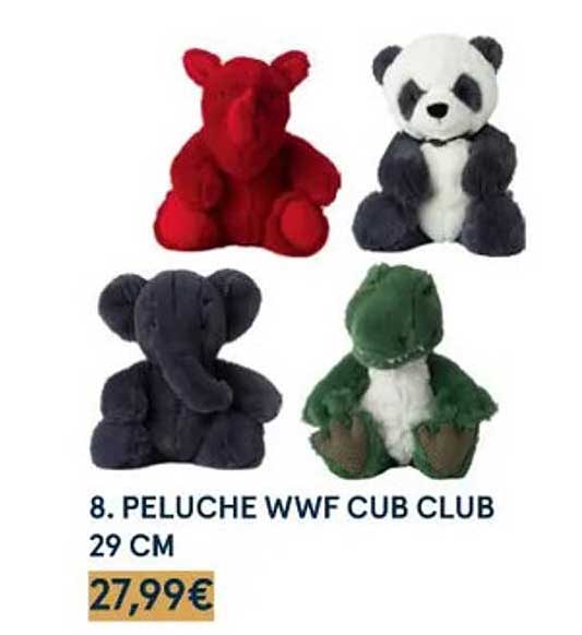 Peluche Wwf Cub Club 29 Cm