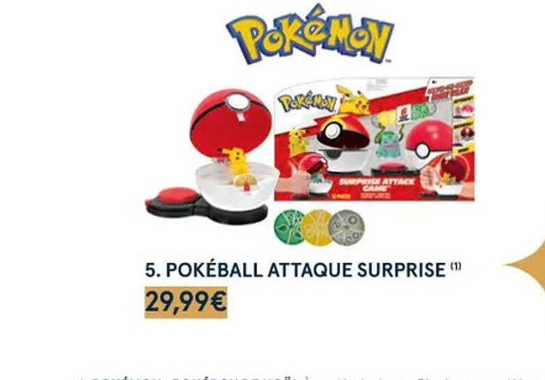 pokéball attaque surprise