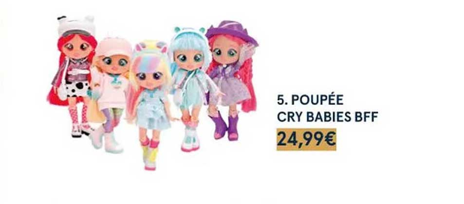 poupée cry babies bff