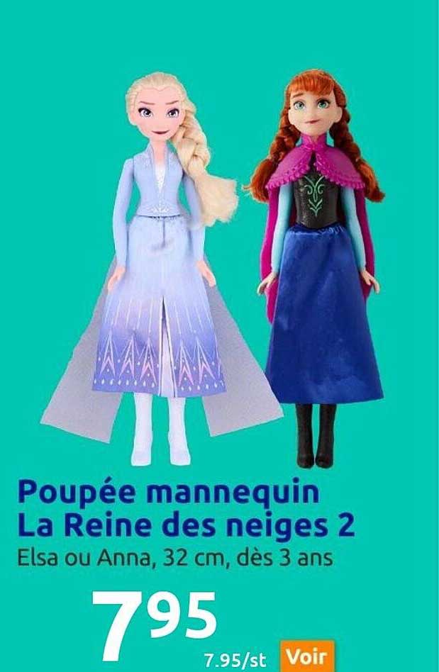 poupée mannequin la reine des neiges 2