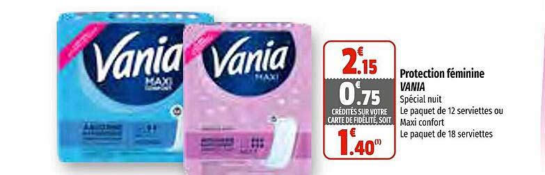 protection féminine vania