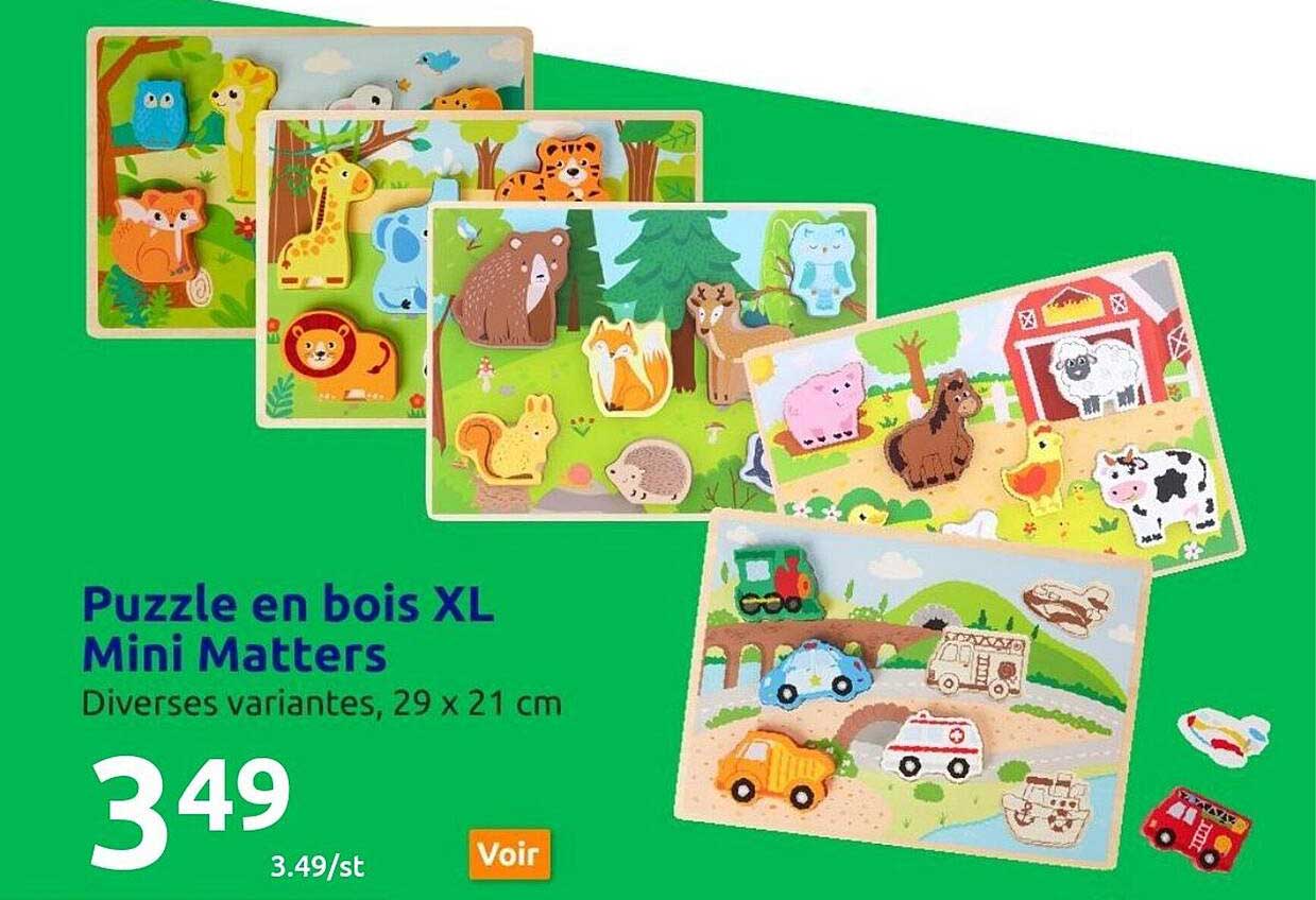Puzzle En Bois Xl Mini Matters