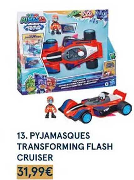 pyjamasques transforming flash cruiser