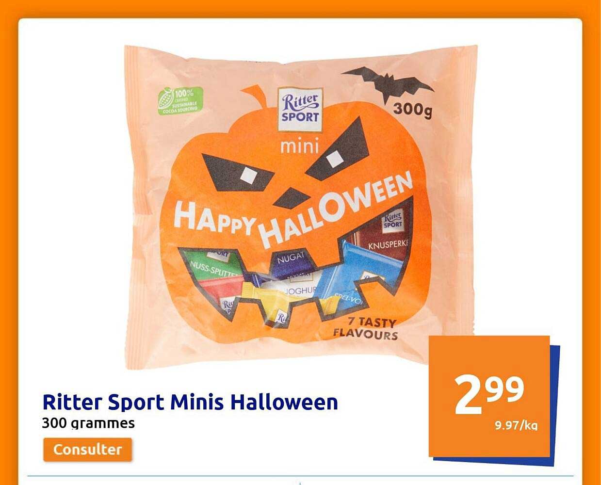 ritter sport minis halloween