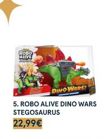 robo alive dino wars stegosaurus