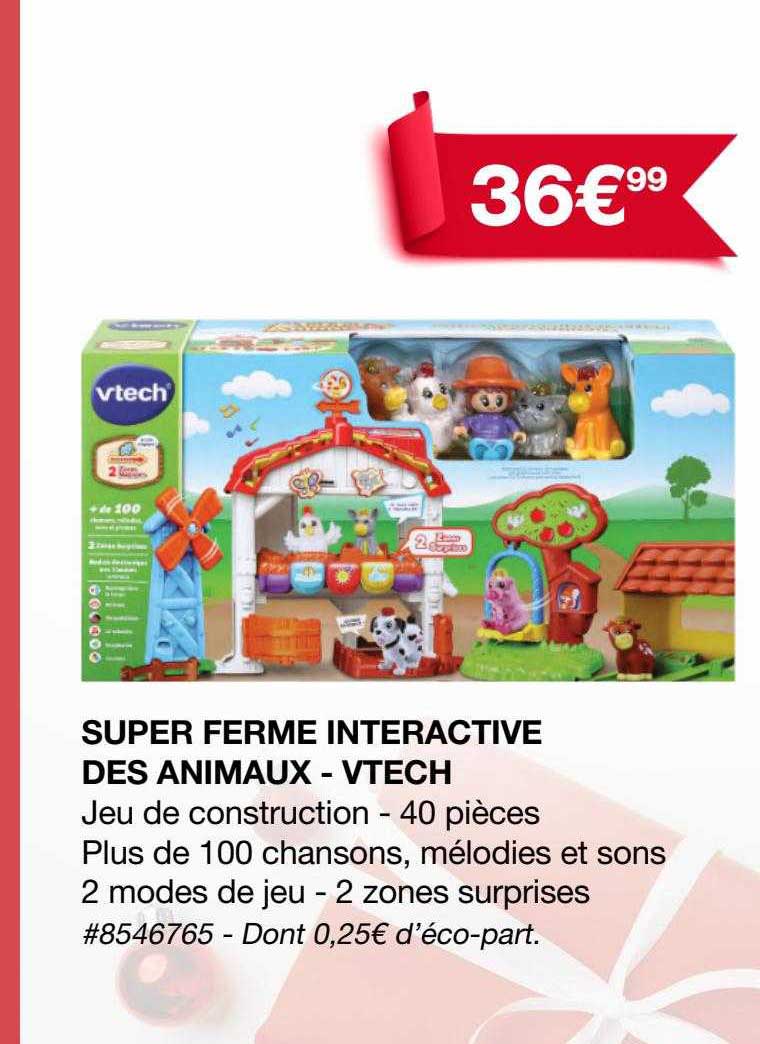Super Ferme Interactive Des Animaux - Vtech