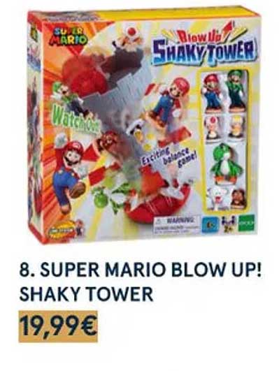 super mario blow up! shaky tower