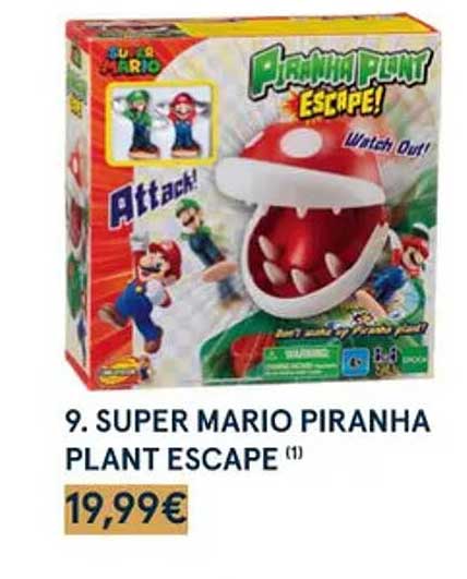 super mario piranha plant escape