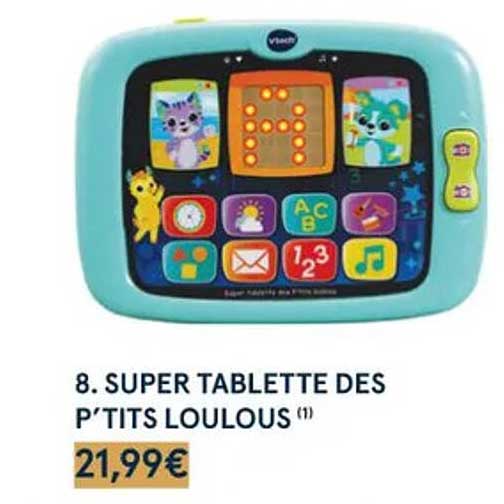 super tablette des p'tits loulous