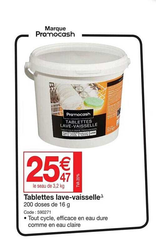 tablettes lave-vaisselle