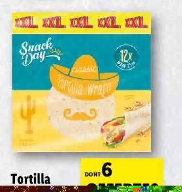 tortilla snack day