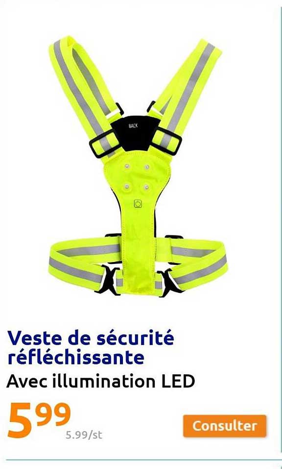 Veste De Sécurité Réfléchissante