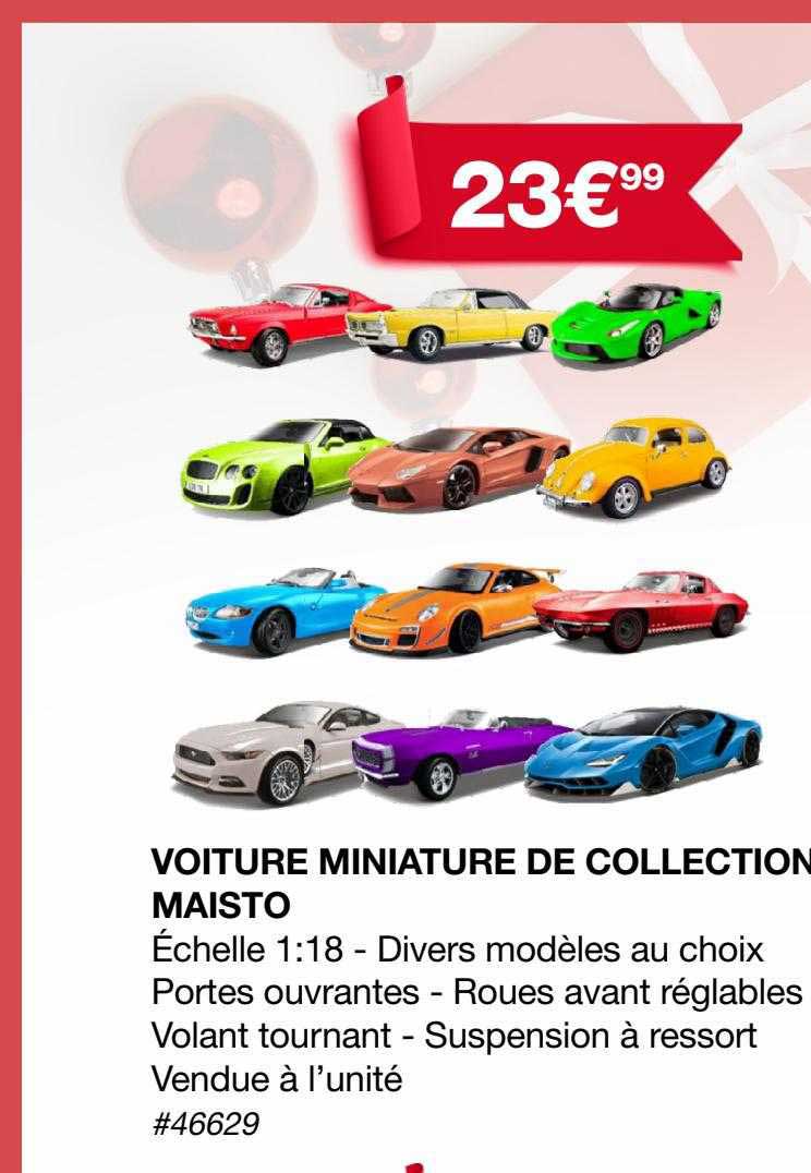 voiture miniature de collection maisto