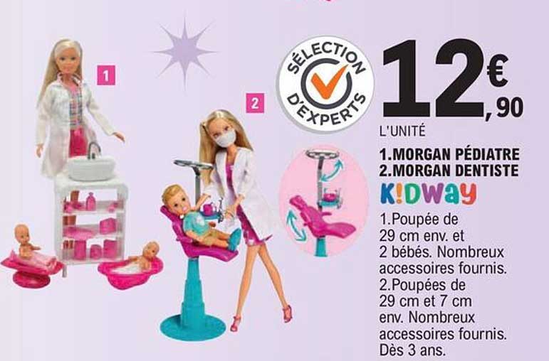 1. morgan pédiatre 2. morgan dentiste kidway