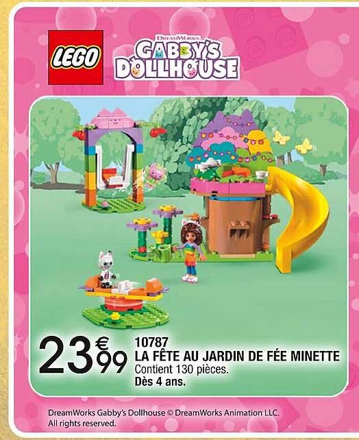 10787 la fête au jardin de fée minette