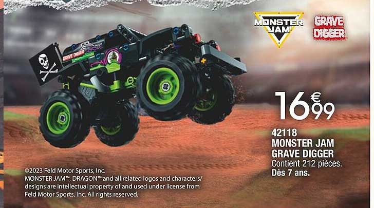 42118 monster jam grave digger