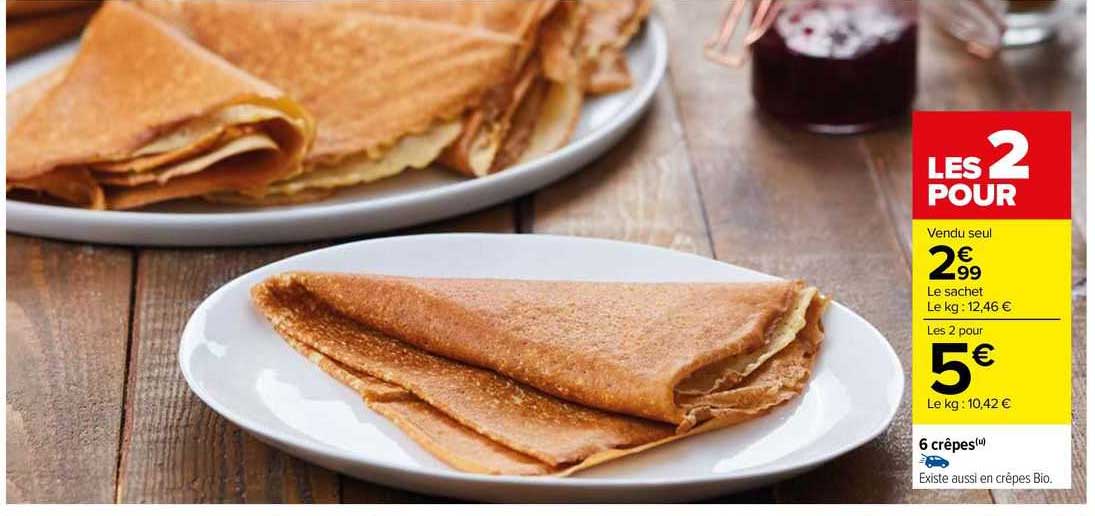 6 Crêpes