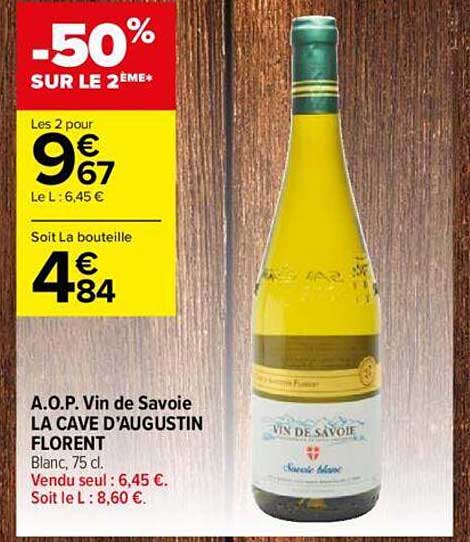 aop vin de savoie la cave d'augustin florent