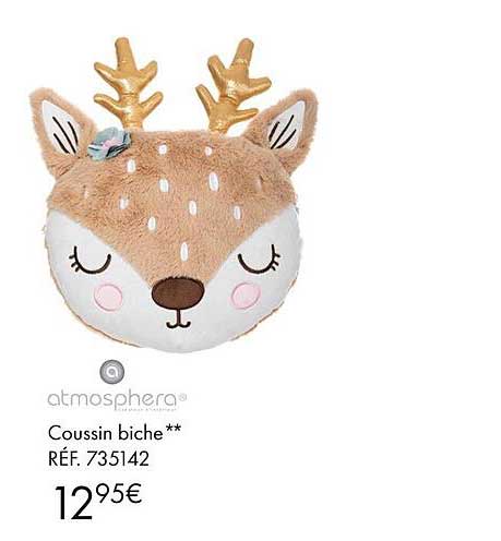 Atmosphera Coussin Biche