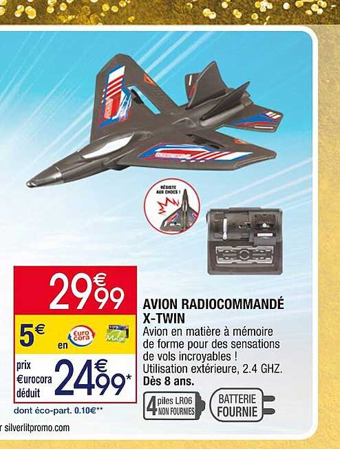avion radiocommandé x-twin