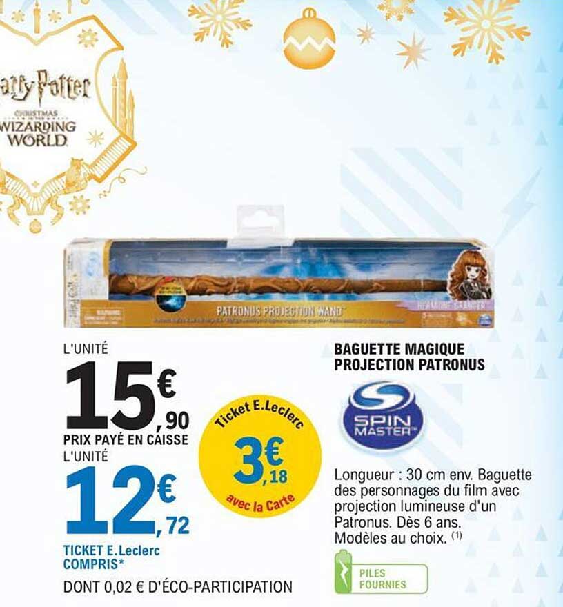 baguette magique projection patronus