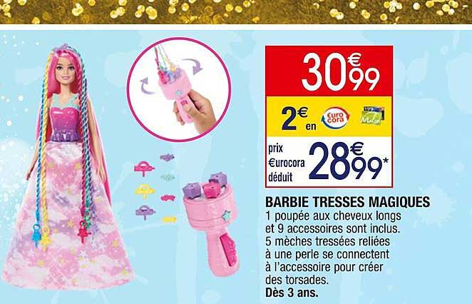 barbie tresses magiques