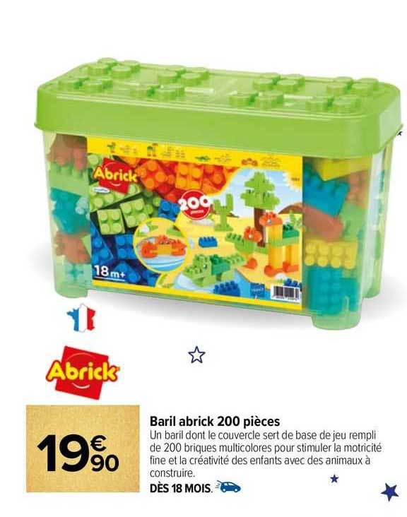 baril abrick 200 pièces