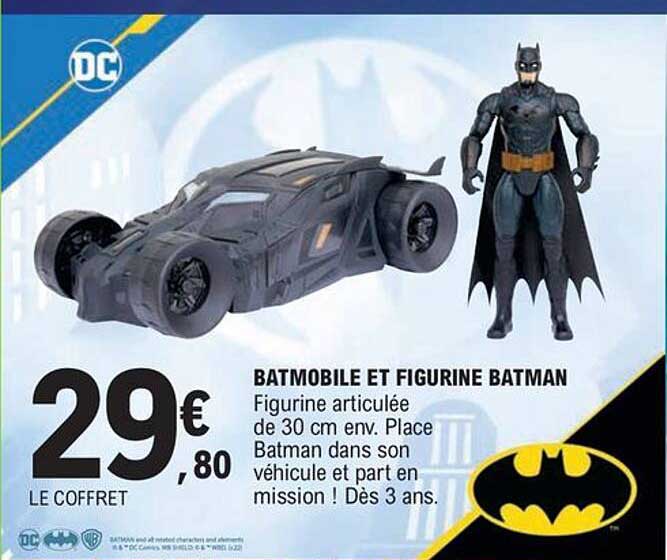 Batmobile Et Figurine Batman