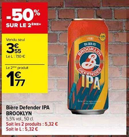 bière defender ipa brooklyn