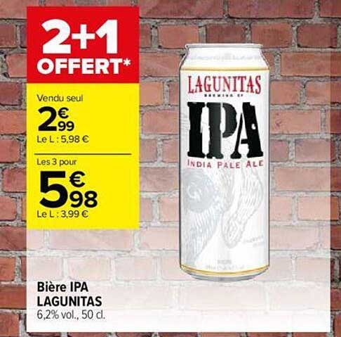 bière ipa lagunitas