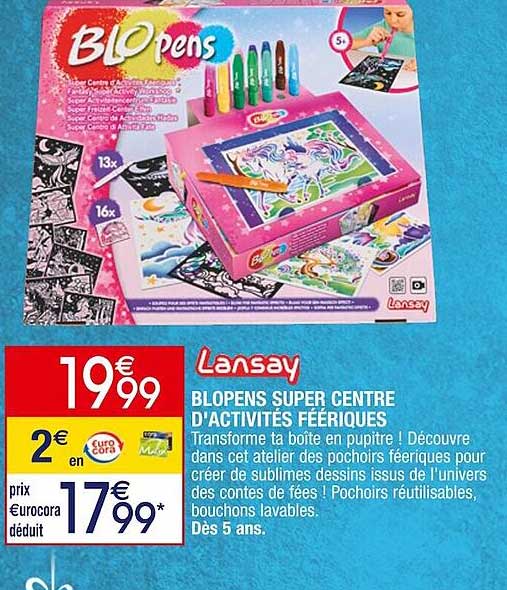 blopens super centre d'activités féériques lansay