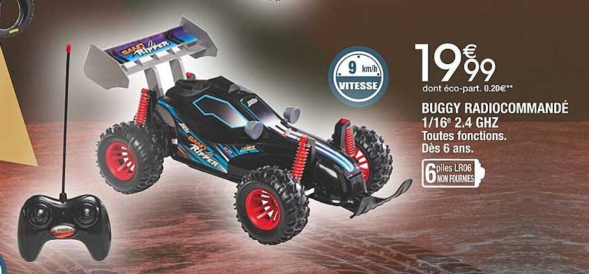 buggy radiocommandé 1/16e 2.4 ghz