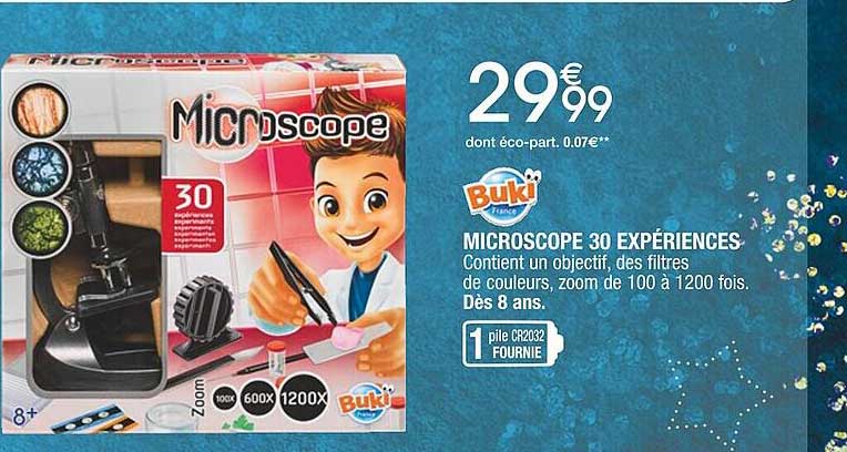 buki microscope 30 expériences