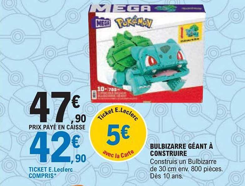 bulbizarre géant à construire