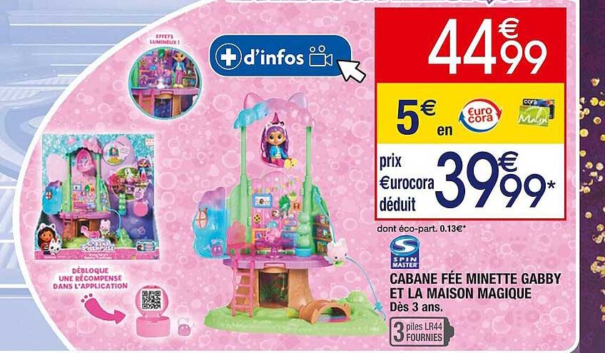 Cabane Fée Minette Gabby Et La Maison Magique