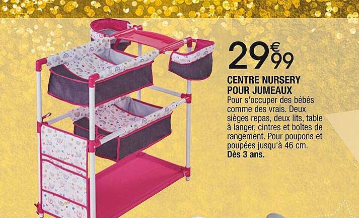 centre nursery pour jumeaux