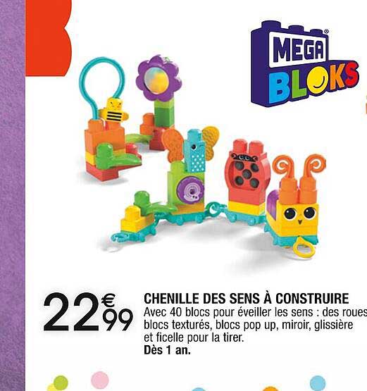 chenille des sens à construire