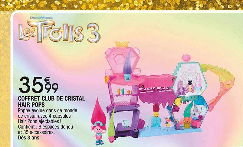 coffret club de cristal hair pops