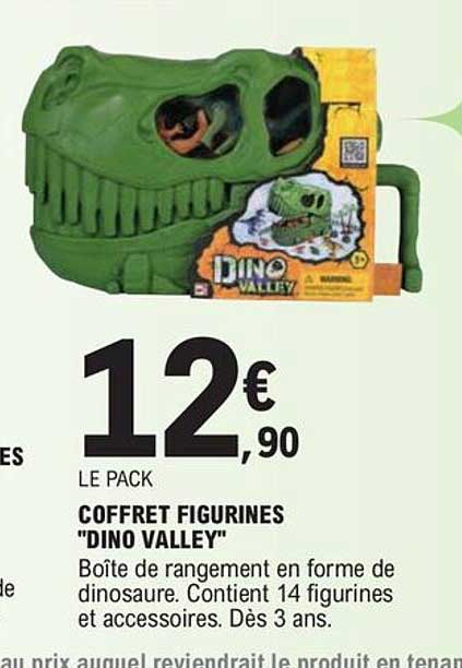 coffret figurines "dino valley"