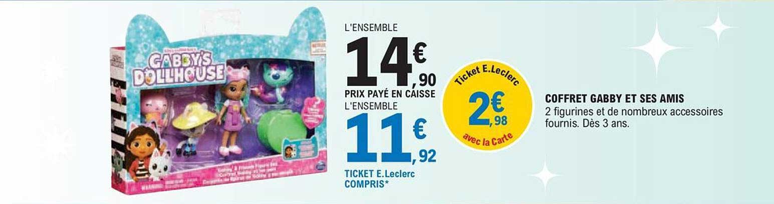 coffret gabby et ses amis